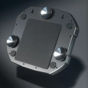 Тренировочный боксерский тренажер с музыкой и подсветкой 32х27.5 см Настенная мишень для бокса