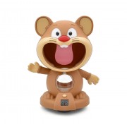 Интерактивная игра воздушный тир Hamster With Gunner Пистолет с мячиками и мишень Хомяк с дисплеем счета