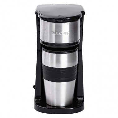 Кофеварка электрическая Sokany SK-04028 для молотого кофе, 420 мл