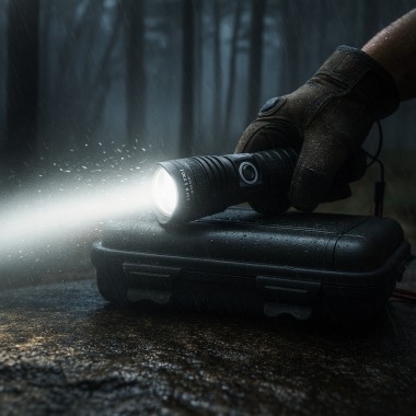 Светодиодный фонарь BAILONG BL-A91-P50, суперяркий, ударо- и влагозащищённый, чёрный Светодиодный фонарь BAILONG BL-A91-P50, суперяркий, ударо- и влагозащищённый, чёрный