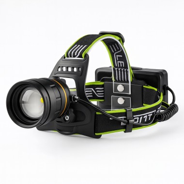 Супер мощный налобный фонарь BL-A12-3-P90, 1000 м, 3 режима, аккумуляторный комплект Супер мощный налобный фонарь BL-A12-3-P90, 1000 м, 3 режима, аккумуляторный комплект