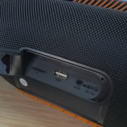 Портативная беспроводная колонка Booms Box 3, 40 Вт, Bluetooth, FM, USB/microSD, Power Bank, чёрная