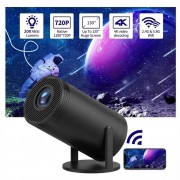 Портативный 4K UHD мини-проектор Magcubic HY300 Черный Android 12 С поддержкой Wi-Fi Bluetooth