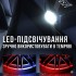 Автомобильный аккумуляторный компрессор с насадками и LED-фонариком М-007