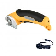 Аккумуляторный раскройный дисковый нож MT-MC 4,2V UKC – электрический роторный нож для ткани, кожи и картона