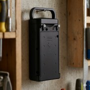 LED-фонарь аккумуляторный черный корпус HER-TEX HT-2626, 24 диода, USB, до 80 часов