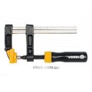 Струбцина VOREL TUV/GS, 80мм x 250мм [10/30]