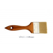 Пензель малярний плоский лакований VIROK PROFI b= 90 мм