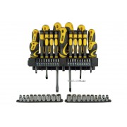Набор отвёрток, насадок, головок торцевых STANLEY: "-","PH","PZ","HEX", 57 элементов