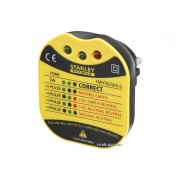 Индикатор напряжения в розетках STANLEY "FatMax" AC 230 В, с индикаторами