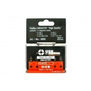 Набор насадок отвёрточных Industry USH: 1/4" с магнитн держателем, PH1, PH2, PH3, PZ1, PZ2, PZ3; 7 эл.