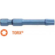 Насадка викруткова ударна USH Blue Shock : TORX T30 x 50 мм Torsion подовжена, Уп. 5 шт.