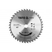 Пильный диск «Победит» для дерева YATO: 305x30x3,2x2,2 мм, 40 зубьев, частота вращения до 5000 об/мин