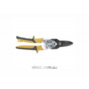 Ножницы по металлу YATO: L = 260 мм, прямые, Cr-Mo