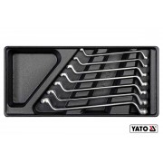 Вклад до інструментальної шафи YATO: ключі накидні 7шт, 6х7, 8х9, 10х11, 12х13, 14х15, 16х17,18х19мм