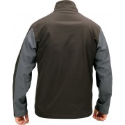 Куртка робоча SOFTSHELL YATO розмір S, чорно-темно-сіра, 3 кишені, 96% поліестер і 4% спандекс(DW)