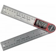 Кутомір електронний YATO l= 200 мм. 0-360°. 3V CR2032 [10/50]