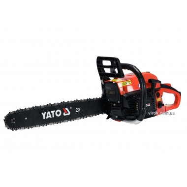 Бензопила ланцюгова YATO; 56,5 см³, 2,5 кВт, шина - 48 см