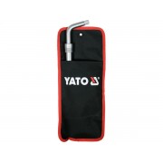 Ключ для коліс телескопічний YATO L-подібний, квадр- 1/2", 2 насадки: М17x19 і М21х23, l= 385-530 мм