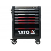 Шафа з інструментами YATO, на колесах, 7 шуфляд, 977x 725x 480 мм, набір 157 елем.