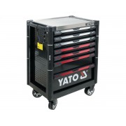 Шафа з інструментами YATO, на колесах, 7 шуфляд, 977x 725x 480 мм, набір 157 елем.