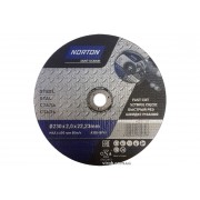 Диск відрізний по металу NORTON-DIY; Ø= 230/ 22,2 мм, h= 3,0 мм