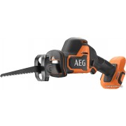 Пила шаблева акумуляторна AEG: Li-Ion 18 В, 3200 об/хв, хід полотна- 22 мм(БЕЗ АКУМУЛЯТОРА)