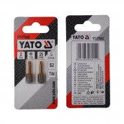 Насадка викруткова YATO TORX T15 х 25 мм. HEX 1/4