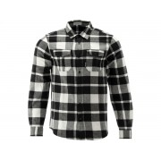 Сорочка фланелева біло-чорна, YATO розм. 3XL/ 84см х 65см,100%-бавовна