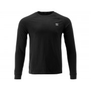 Футболка чёрная, с длинными рукавами YATO разм. 3XL/ 82 см х 65 см, 100% хлопок