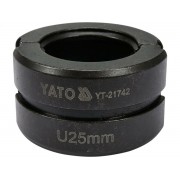 Насадка для прес-кліщів YT-21735 YATO: U 25 мм