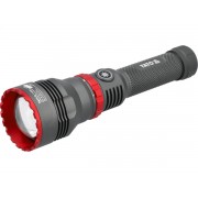 Ліхтар ручний LED-діодний YATO Li-Ion 3.7 В, 4 АГод, 10Вт, зарядка від USB-C