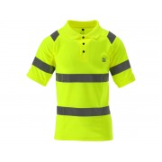 Футболка "POLO" светоотражающая YATO размер 2XL; рост - 186-192 см, 100% полиэстер