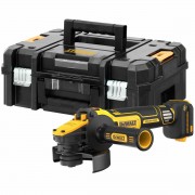 Шліфмашина кутова безщіткова DeWalt 18/54 В XR Li-lon, P=1450 Вт, Ø=125 м, кейс (без АКБ та ЗП)