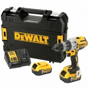 Шурупокрут акумуляторний ударний безщітковий DeWalt 18 В XR Li-Ion 95 Нм 2 АКБ 5 Аг + ЗП кейс
