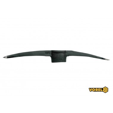 Кирка двухсторонняя без ручки VOREL: m= 2,5 кг