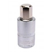 Головка торцева YATO квадрат 1/2 HEX M14, L= 55 мм [40/160]