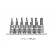 Набір головок YATO : TORX TS10-TS40, квадрат 1/4