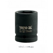 Головка торцева ударна 6-гранна YATO : квадрат 3/4