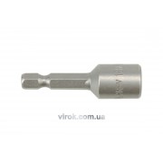 Насадка торцева магнітна 6-гранна YATO : HEX М10 x 48 мм. HEX Ø= 1/4