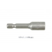 Насадка торцева магнітна 6-гранна YATO : HEX М6 x 48 мм. HEX Ø= 1/4