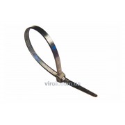 Хомут стяжний нейлоновий UV чорний 160х4,8 100 шт.  [100]