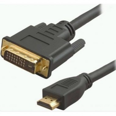 Кабель мультимедийный HDMI M to DVI M 1.8m 24+1pin Atcom (3808)