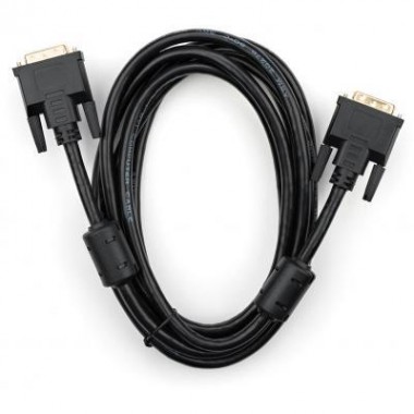 Кабель мультимедийный DVI M to DVI M 3.0m 24+1pin Vinga (VCPDCDVIMM3BK) Кабель мультимедийный DVI M to DVI M 3.0m 24+1pin Vinga (VCPDCDVIMM3BK)