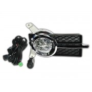 2шт. Фары противотуманные Chevrolet AVEO-3 2007 chrome/CV-304E-W