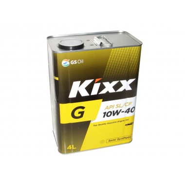 Масло моторное KIXX п/синт Gold SL 10W40 4л