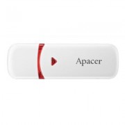 USB флеш накопитель Apacer 64GB AH333 white USB 2.0 (AP64GAH333W-1)