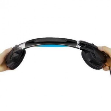 Наушники REAL-EL GDX-7500 Black/Blue (EL124100015)