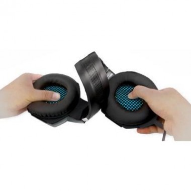 Наушники REAL-EL GDX-7500 Black/Blue (EL124100015)