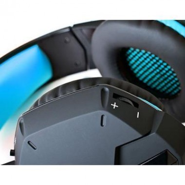Наушники REAL-EL GDX-7500 Black/Blue (EL124100015)